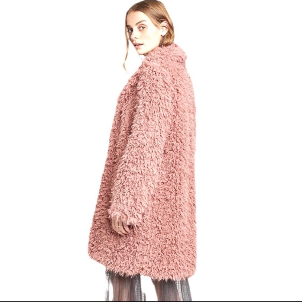 Wild Fable Mauve Sherpa Jacket